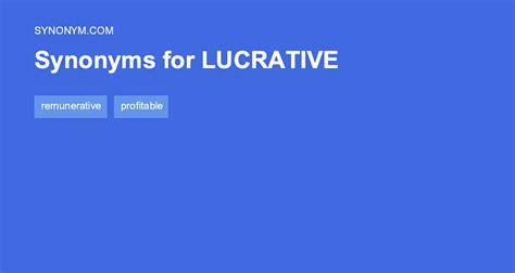 how to pronounce lucrative|LUCRATIVE: Synonyms and Related Words. What is Another.